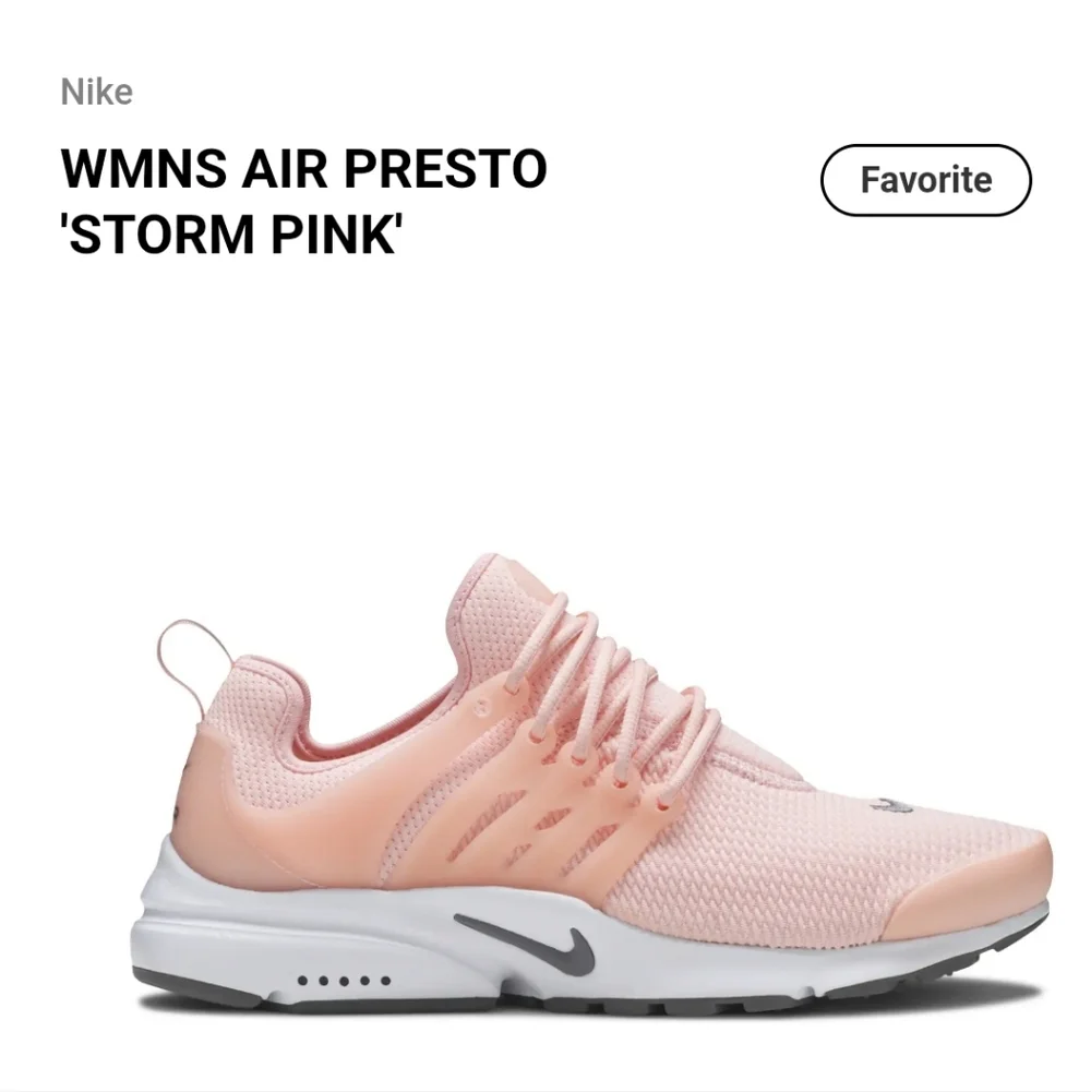Nike Air Presto Storm Pink Women's 6 - Picture 7 of 15